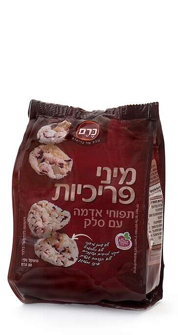 מיני פריכיות תפו"א וסלק // צילום: יגאל פרדו